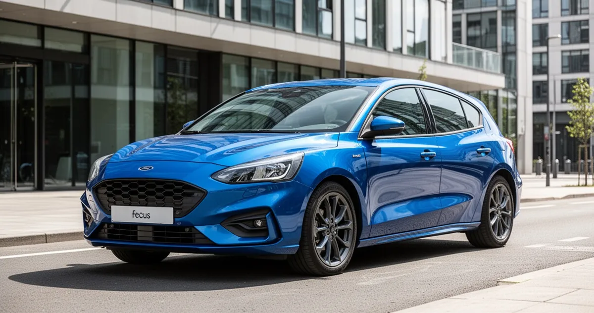 Ford Focus Mk4 ST-Line hatchback z przodu