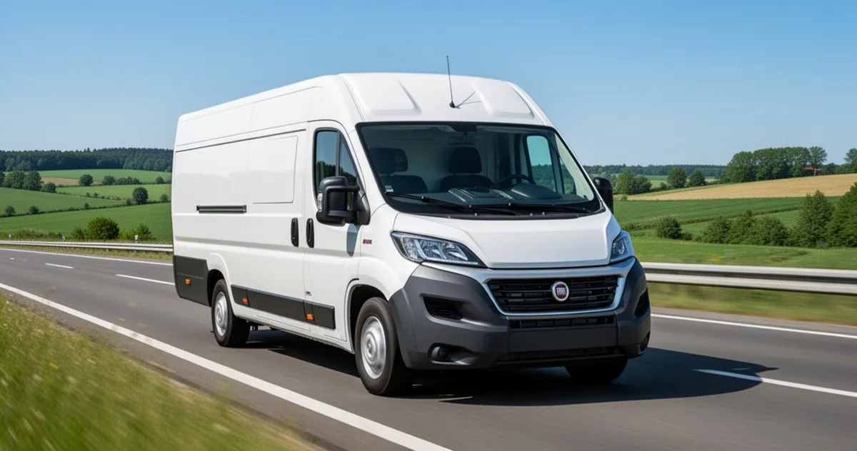 Fiat Ducato 2.3 MultiJet furgon na autostradzie
