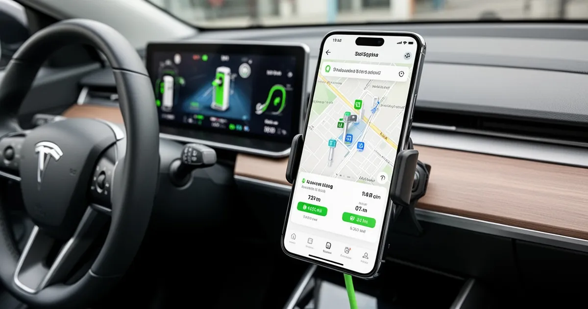 Aplikacja do wyszukiwania stacji ładowania pojazdów elektrycznych