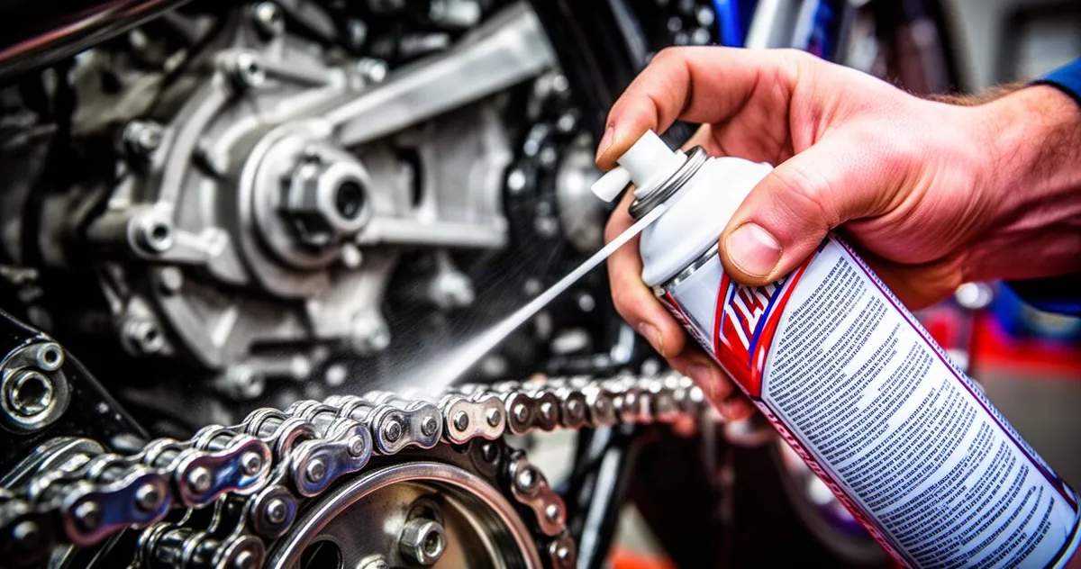 Co ile smarować łańcuch w motocyklu?