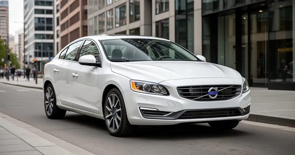 Volvo S60 II z przodu na ulicy