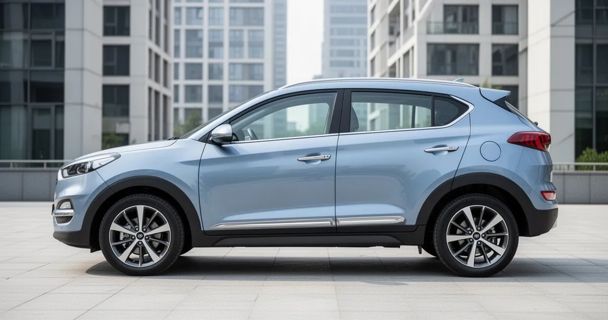 Opel Grandland X SUV widziany z boku