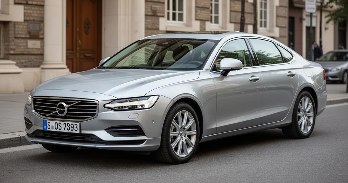 Ford Mondeo V sedan zaparkowany na ulicy